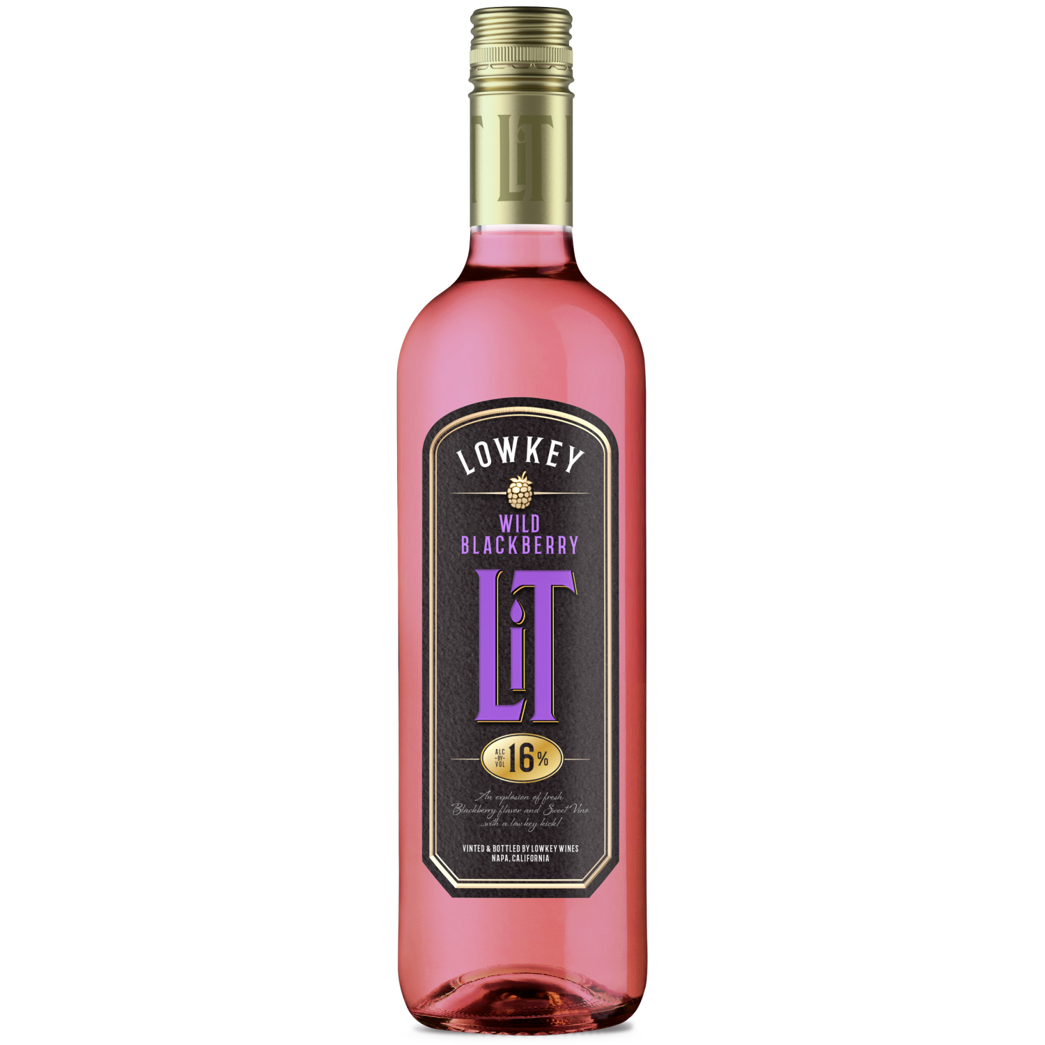 slide 1 of 1, Lowkey Lit Wild Blackberry 750 ml, 750 ml