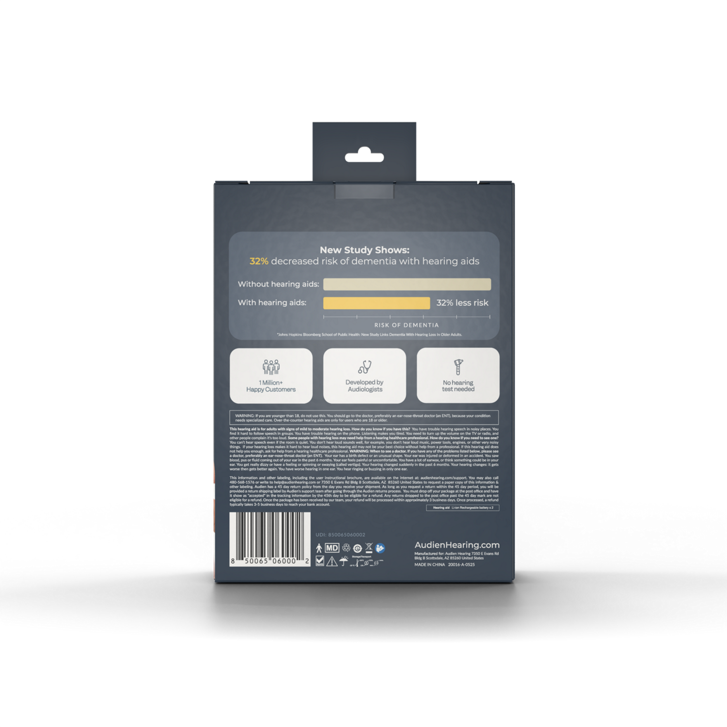 slide 4 of 7, NON BRAND NB Audien Atom One Hearing Aids, 1 ct