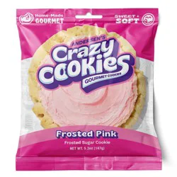 Andersen's Crazy Cookies Frosted Pink Sugar Cookie