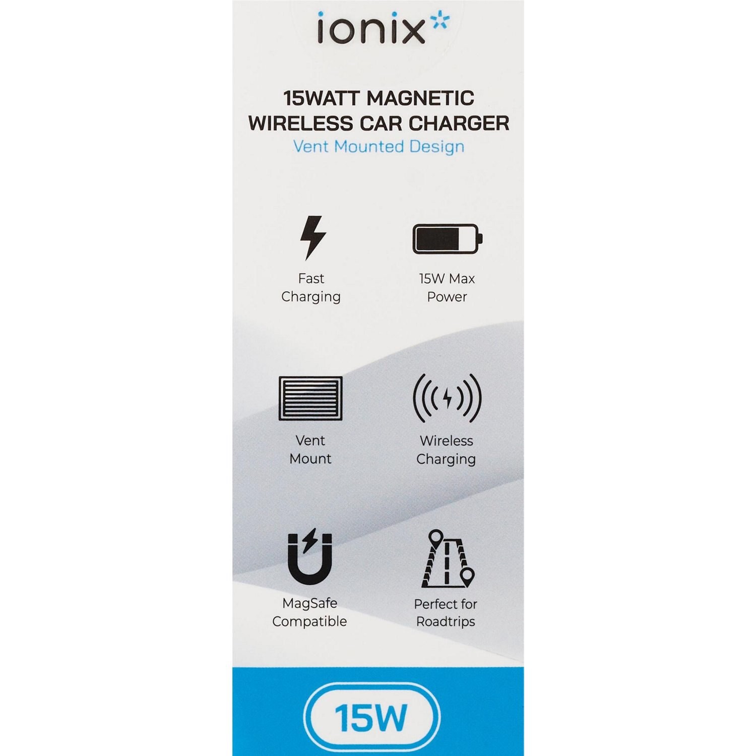 slide 7 of 7, NON BRAND Powerboost Magnetic Wireless Car Charger, 1 ct