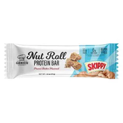 Genius Gourmet Skippy Peanut Butter Nut Roll Protein Bar