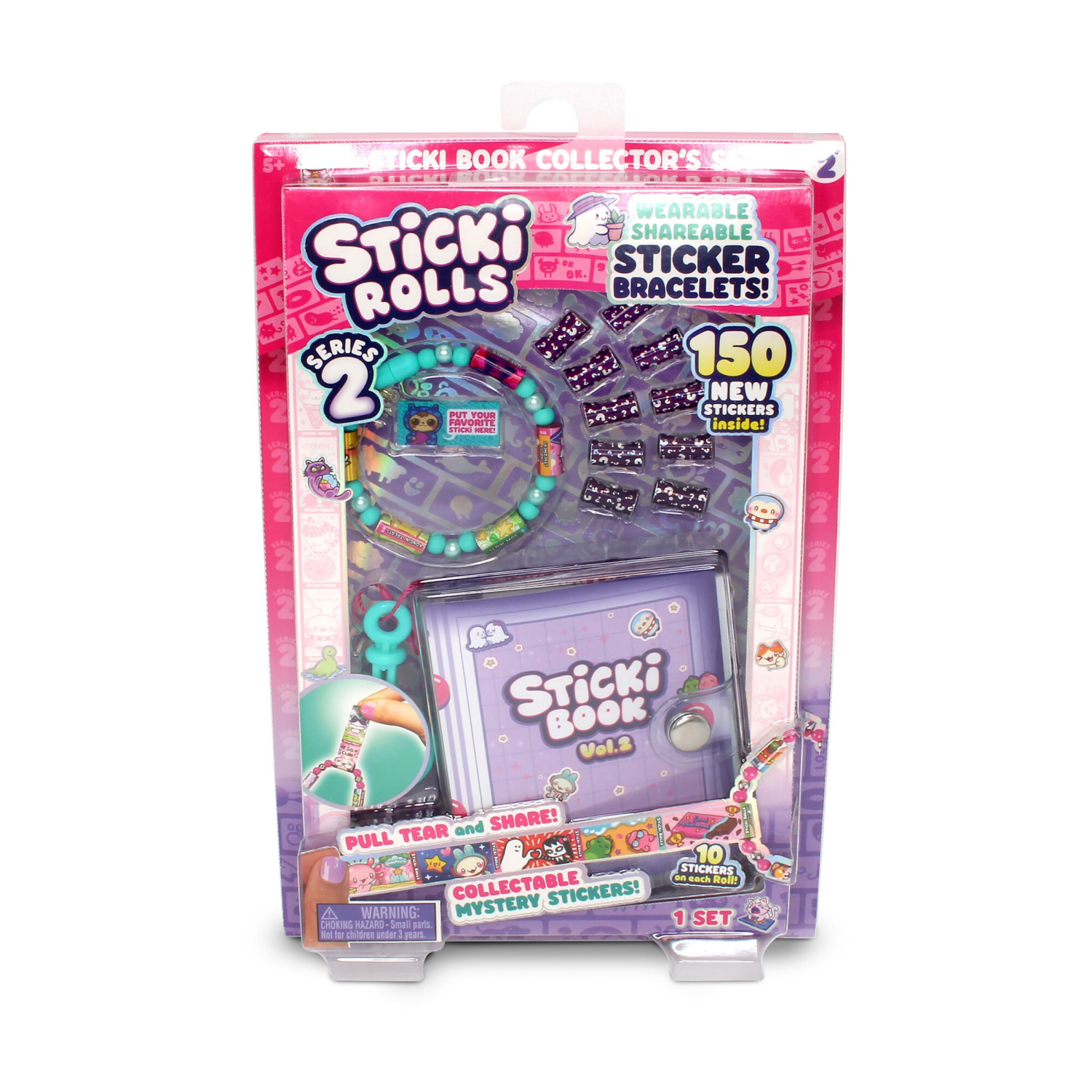 slide 2 of 3, Sticki Rolls- Sticki Book Collectors Set, 1 ct