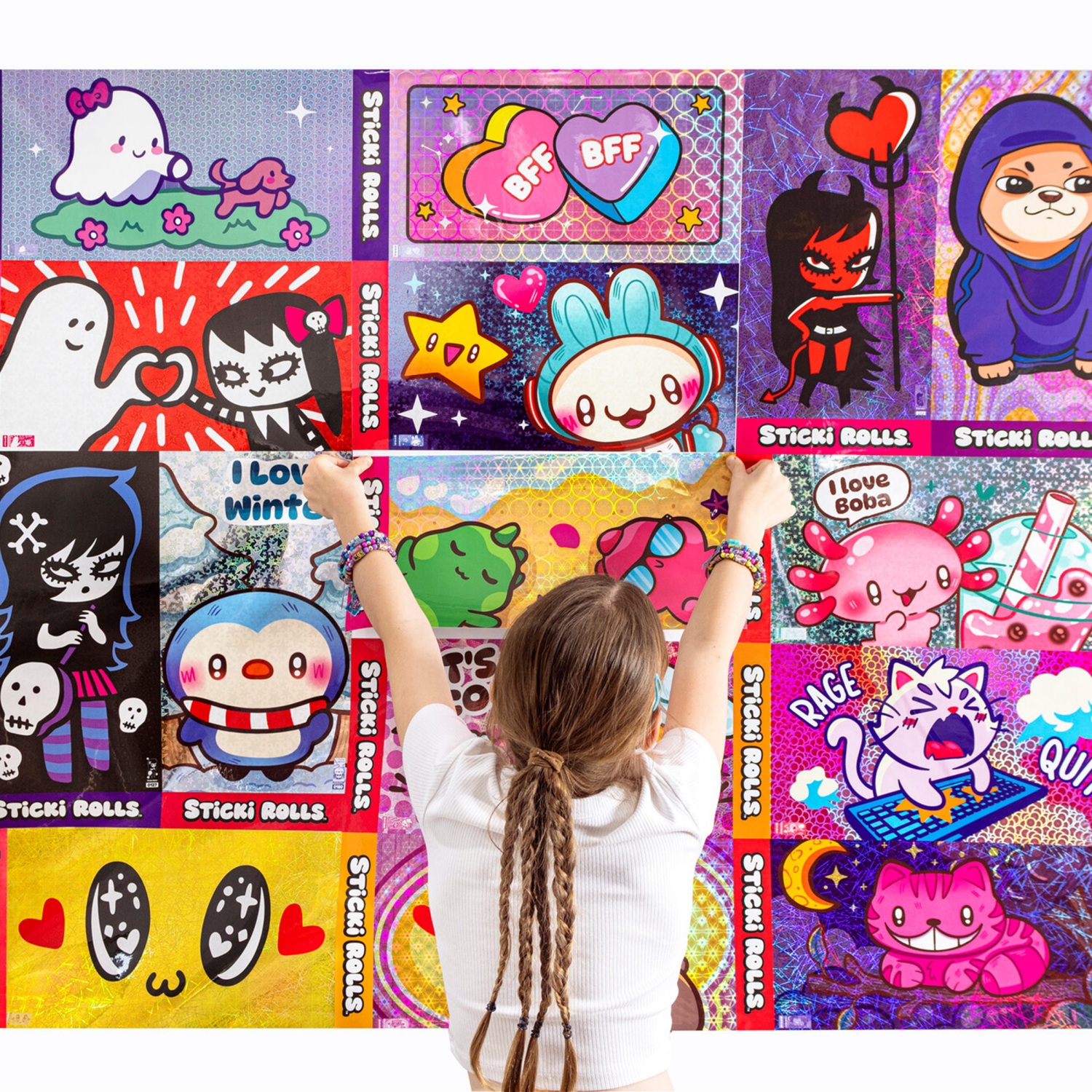 slide 5 of 5, Sticki Rolls Jumbo Sticki 3-Pack, 1 ct