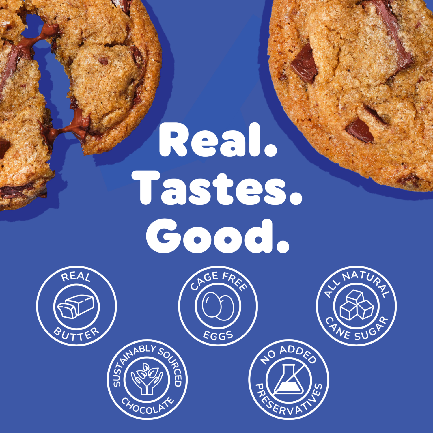 slide 3 of 4, Bakr Ready To Bake Cookie Dough, Brown Butter Choc Chunk, 12 oz., 12 oz