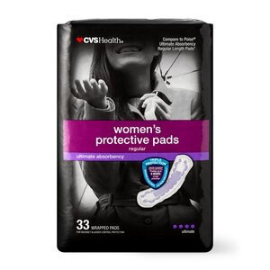 slide 1 of 1, CVS Health Ultimate Absorbency Protective Pads, 33 Ct, 1 ct