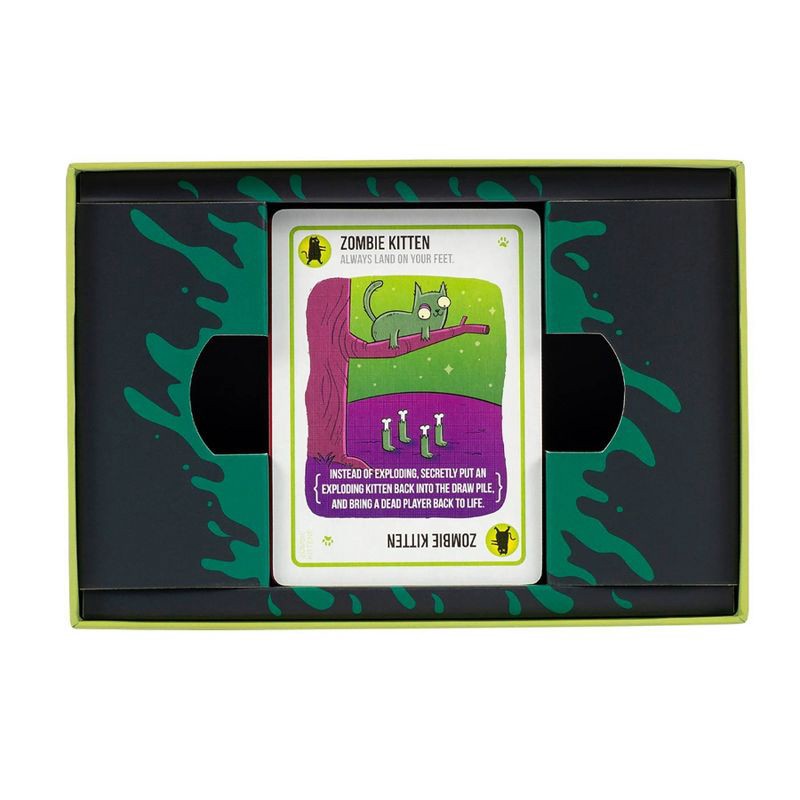 slide 5 of 7, Zombie Kittens Game by Exploding Kittens, 1 ct