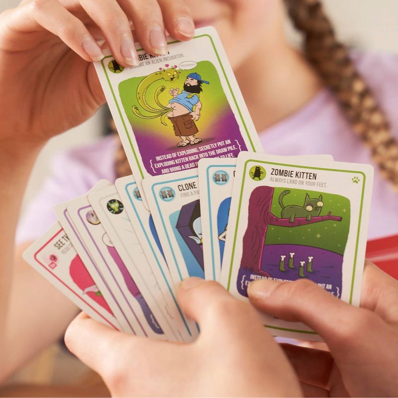 slide 6 of 7, Zombie Kittens Game by Exploding Kittens, 1 ct