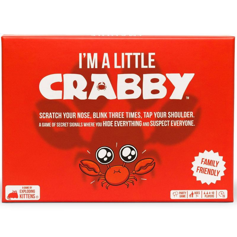 slide 1 of 6, I'm a Little Crabby Game by Exploding Kittens, 1 ct