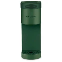 Keurig K-Mini Single-Serve K-Cup Pod Coffee Maker - Evergreen: Compact Electric Brewer, 6-12 oz Capacity, Plastic, Green