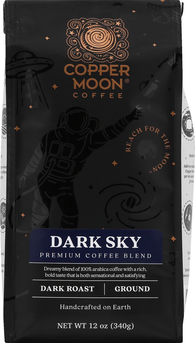 slide 6 of 11, Copper Moon Dark Sky Ground - 12 oz, 12 oz