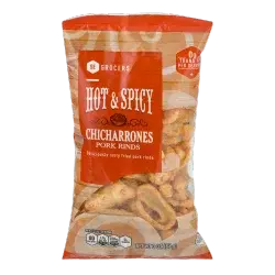 SE Grocers Hot & Spicy Chicharrones Pork Rinds