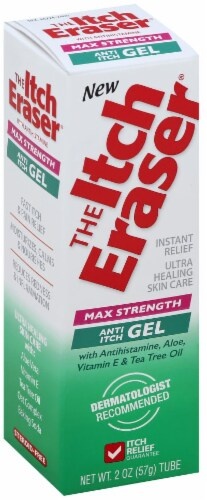 slide 1 of 4, Itch Eraser Gel Maximum Strength, 2 oz