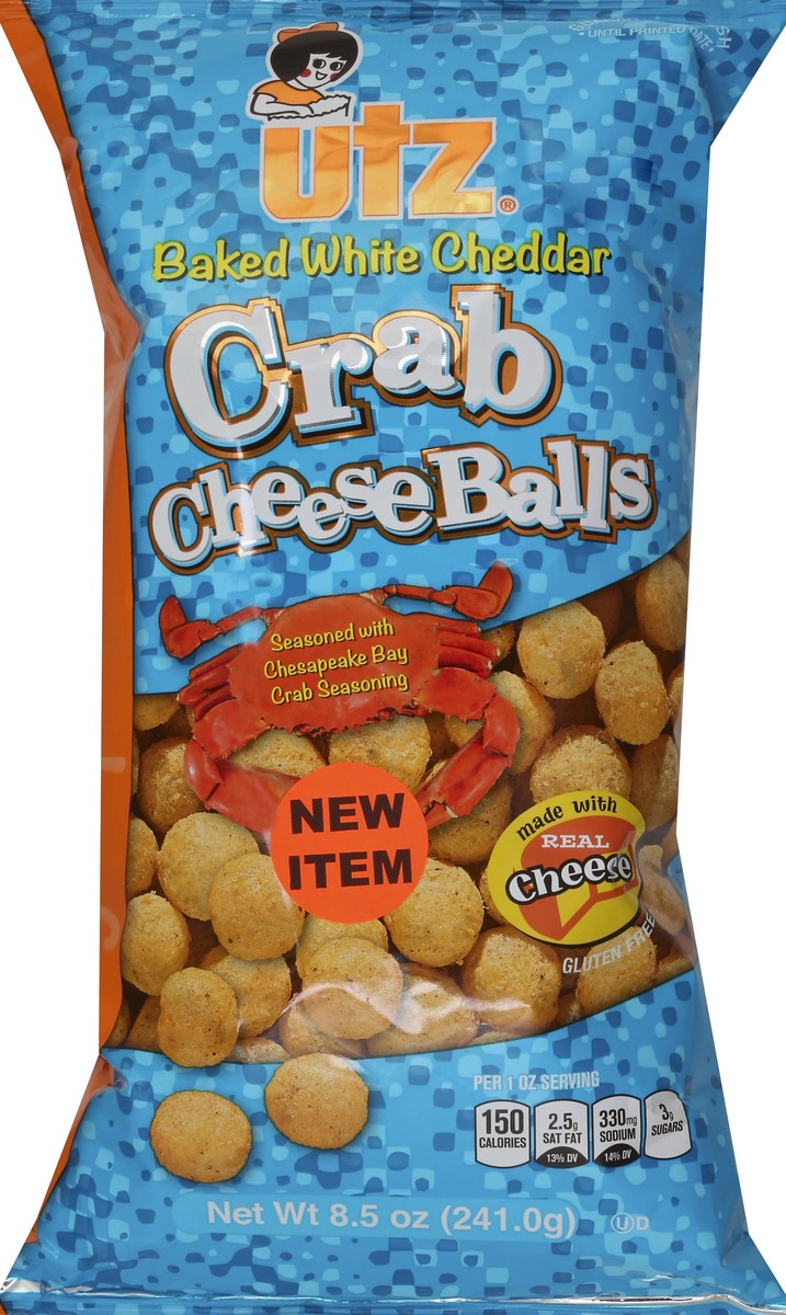 slide 1 of 6, Utz Cheese Balls 8.5 oz, 8.5 oz