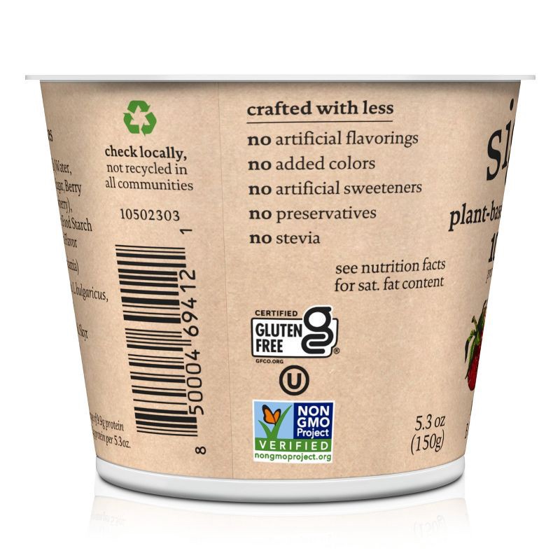 slide 9 of 10, Siggi's Mixed Berries Plant-Based Coconut Blend Yogurt Alternative - 5.3oz, 5.3 oz