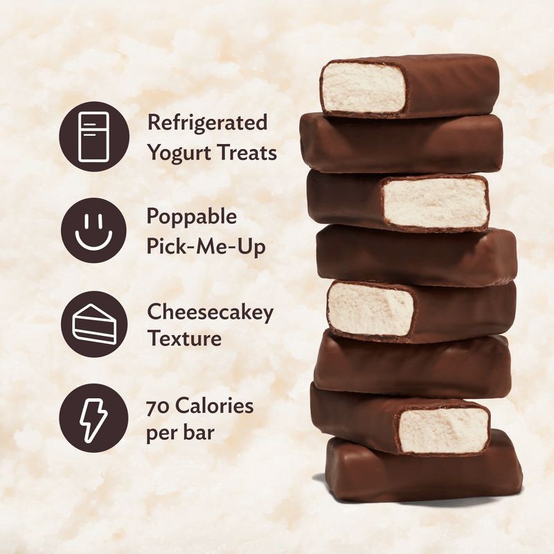 slide 7 of 10, Clio Snacks Vanilla Greek Yogurt Mini-Bars - 6.2oz/8ct, 6.2 oz, 8 ct