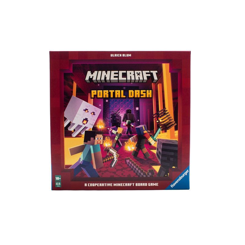 slide 1 of 1, Ravensburger Minecraft: Portal Dash Cooperative Game, 1 ct