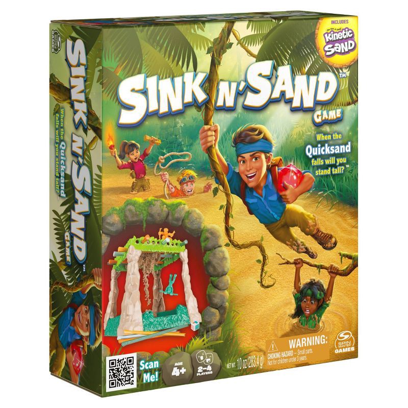 slide 1 of 10, Spin Master Games Sink N' Sand Game with Kinetic Sand, 1 ct