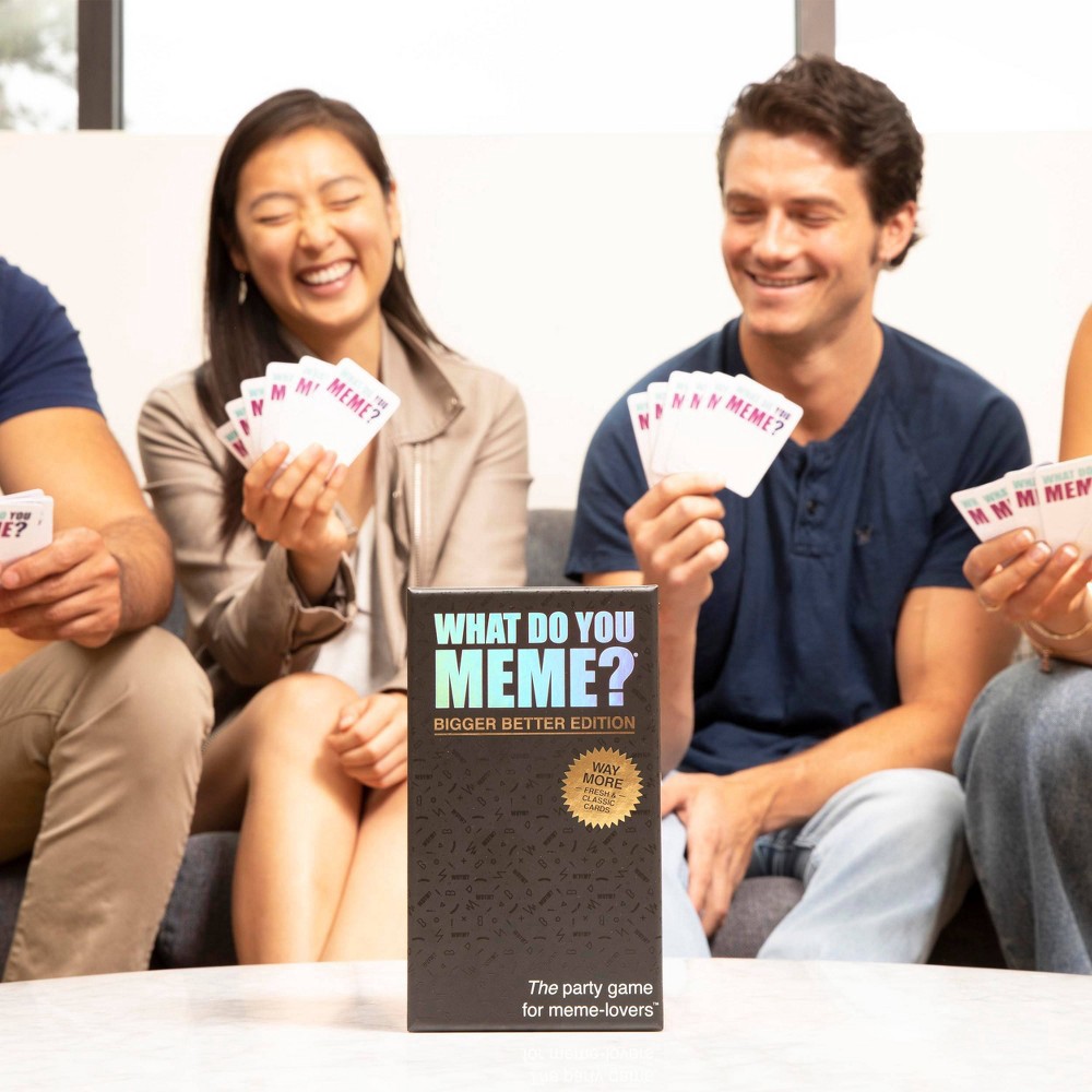 What Do You Meme? What Do You Meme Party Game Bigger Better Edition 1 ...