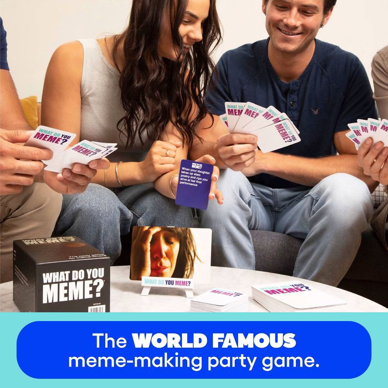 slide 4 of 18, What Do You Meme? Party Game Bigger Better Edition, 1 ct