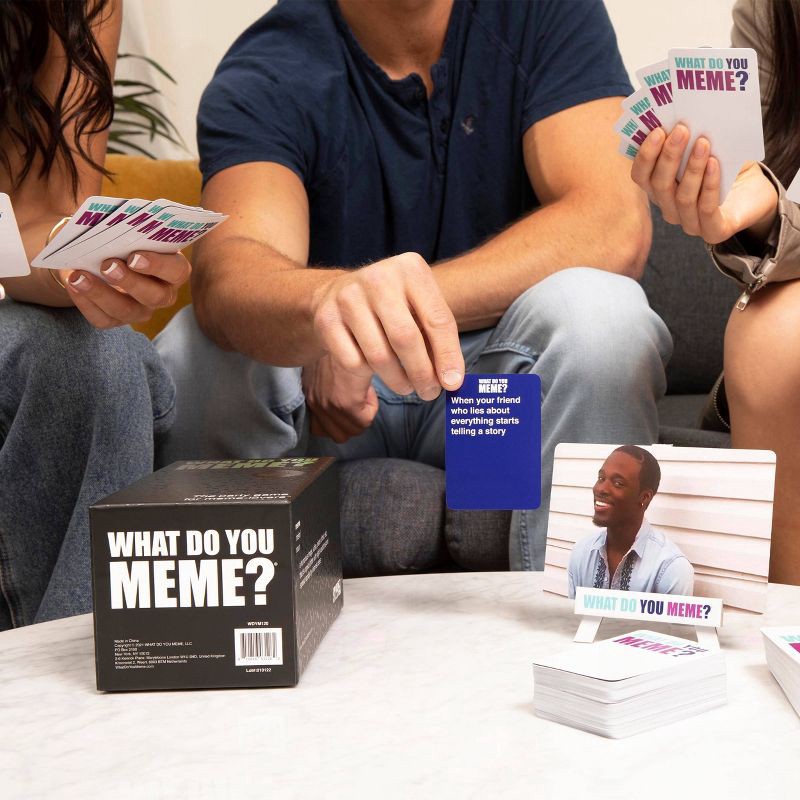 slide 10 of 18, What Do You Meme? Party Game Bigger Better Edition, 1 ct