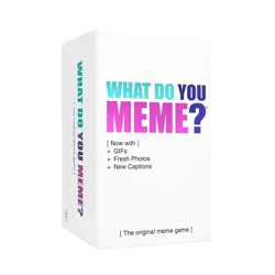 What Do You Meme? GIF Edition: Party Card Game for Problem Solving, 3+ Players, Includes Cards & Instructions