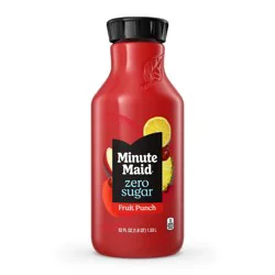 Minute Maid Zero Sugar Fruit Punch - 52 fl oz