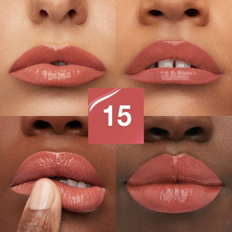 slide 3 of 7, Maybelline Super Stay Vinyl Ink Liquid Lipstick - 15 Peachy - 0.14 fl oz, 0.14 fl oz