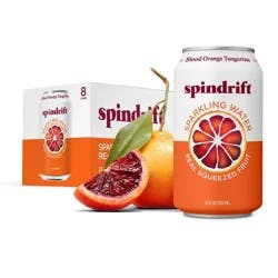 Spindrift Blood Orange Tangerine Sparkling Water - 8pk/12 fl oz Cans