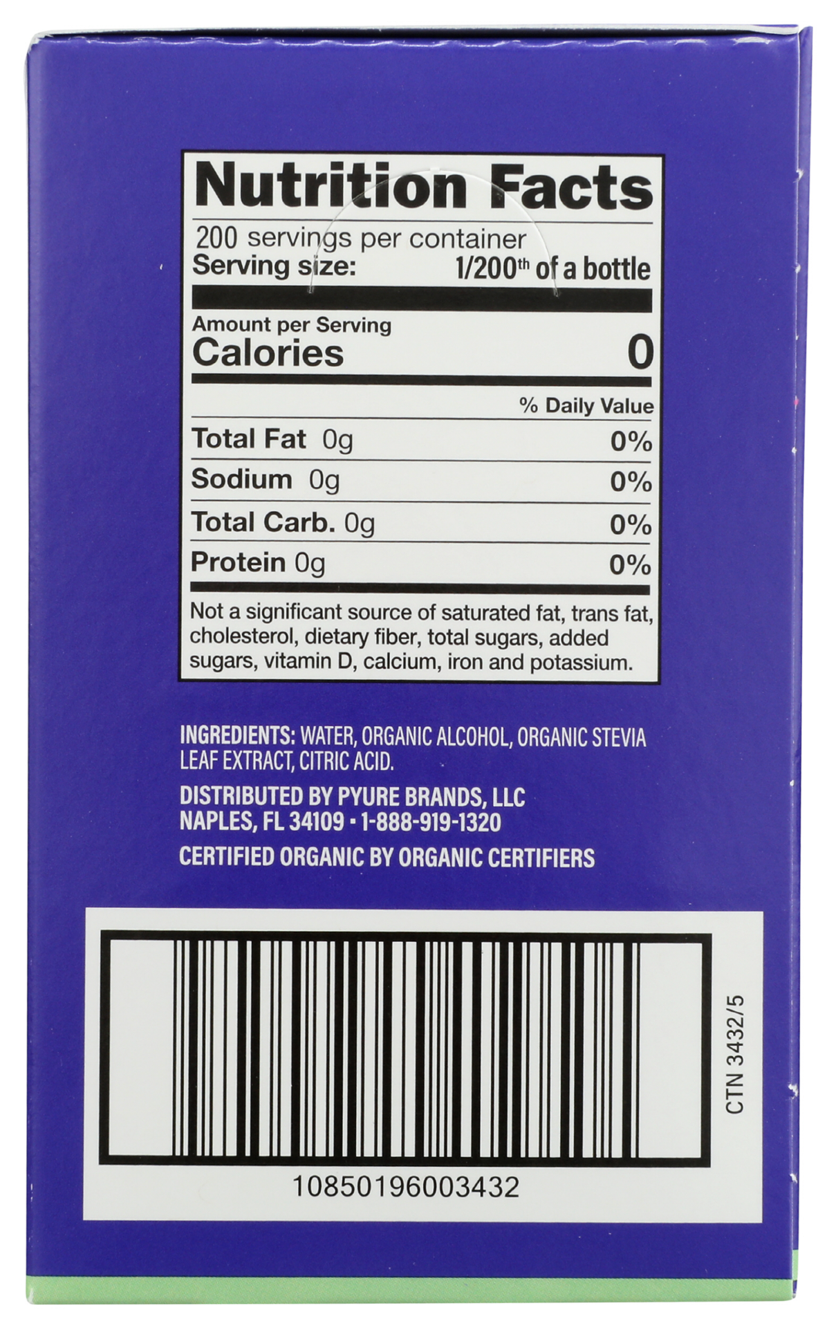 slide 3 of 3, Pyure Organic Liquid Stevia Extract Sweetener, 1.8 oz