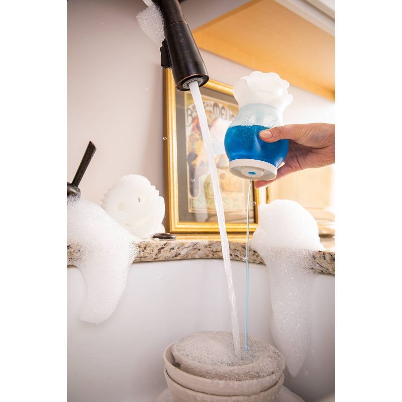 slide 18 of 18, Scrub Daddy Dual Action Soap Dispenser, 1 ct