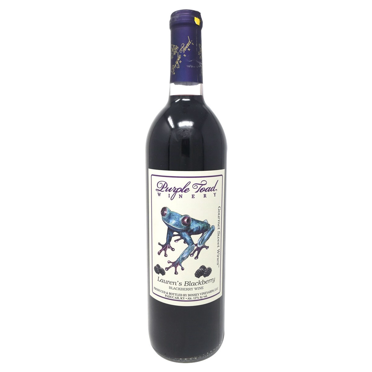 slide 1 of 1, Purple Toad Wine, Lauren's Blackberry, 750 ml