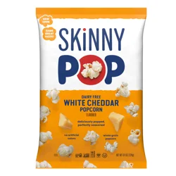SkinnyPop Dairy Free White Cheddar Popcorn 4.4oz