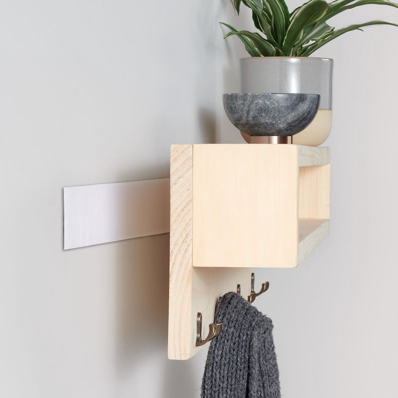 slide 8 of 13, VELCRO 4'x2'' Industrial Strength Tape Indoor and Outdoor Use Superior Holding Power on Smooth Surface White, 1 ct