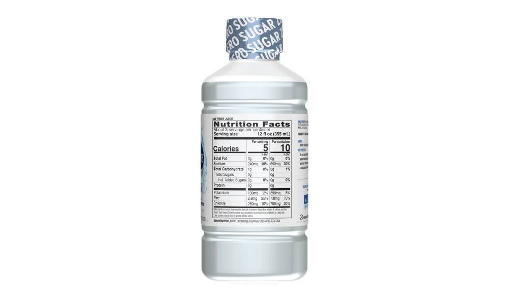 Pedialyte Zero Sugar Electrolyte Solution 33.8 fl oz Shipt