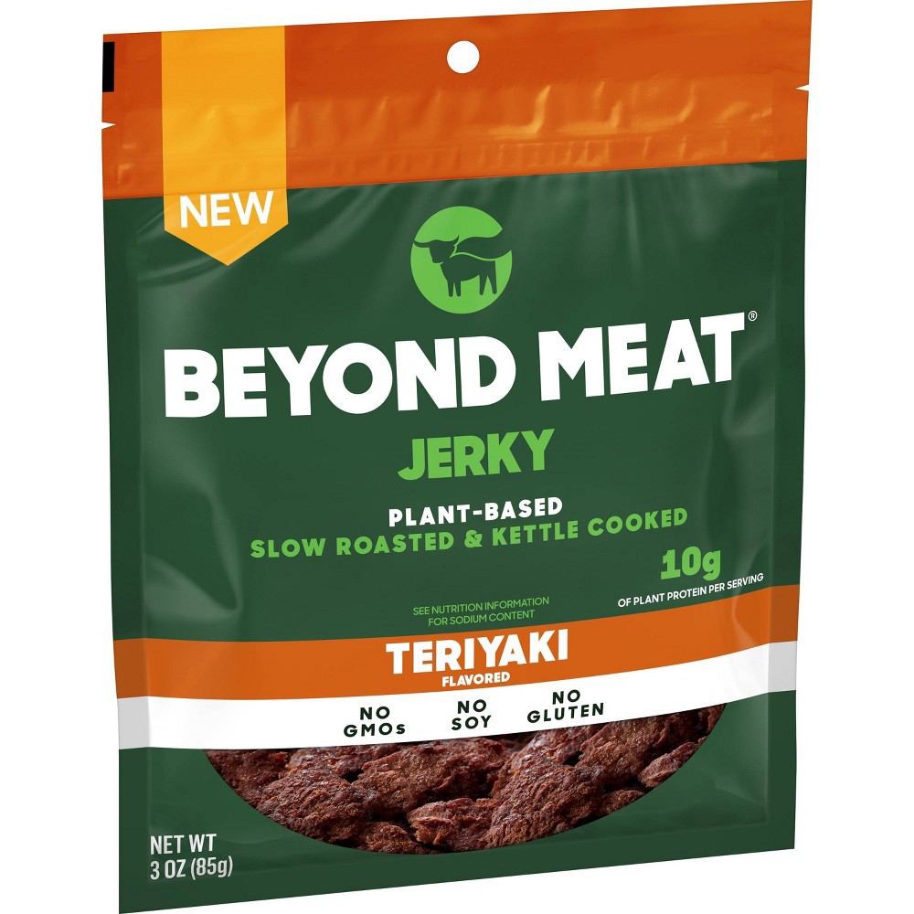 slide 2 of 6, Beyond Meat Plant-Based Teriyaki Flavored Jerky, 3 oz