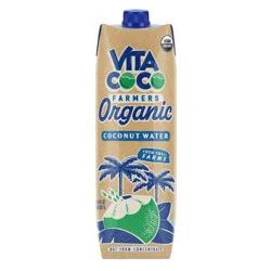 Vita Coco Organic Coconut Water - 1L Carton