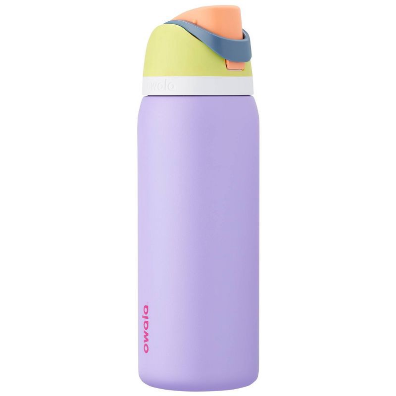 slide 1 of 3, Owala Free Sip 32oz Stainless Steel Water Bottle - Lilac Purple, 1 ct