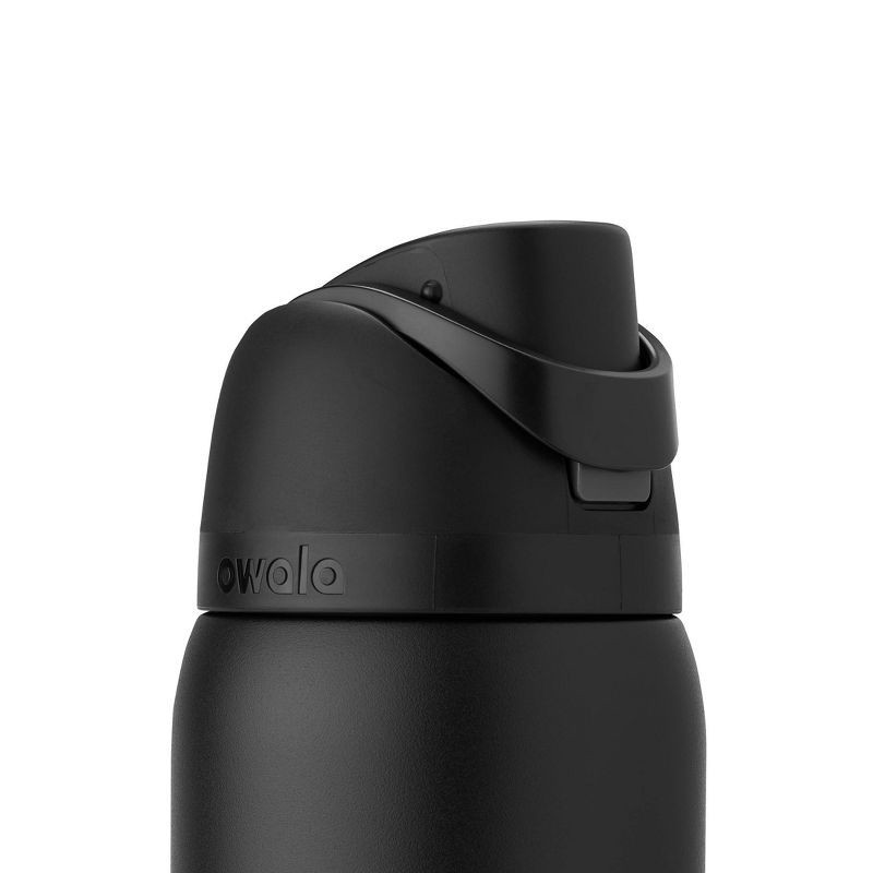 slide 3 of 3, Owala 32oz FreeSip Stainless Steel Water Bottle - Black, 32 oz