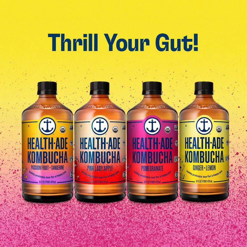 slide 9 of 9, Health-Ade Berry Lemonade Kombucha - 16 fl oz, 16 fl oz