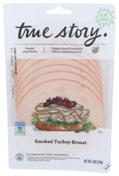 True Story Turkey Breast Smoked, 6 Oz