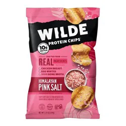 WILDE 10g Protein Chips Himalayan Pink Salt - 2.25oz