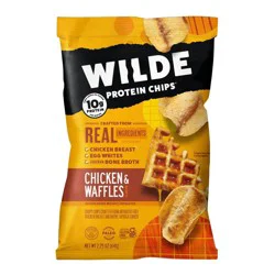 WILDE 10g Protein Chips Chicken and Waffles - 2.25oz