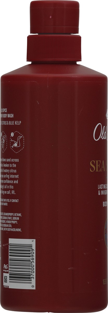 slide 5 of 9, Old Spice Sea Spray Body Wash 16.9 oz, 16.9 fl oz