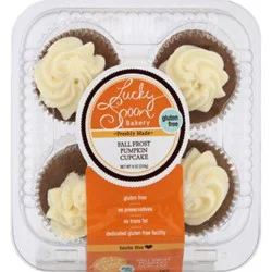 Lucky Spoon Cupcake Fall Frost Pmpkin - 8 Oz