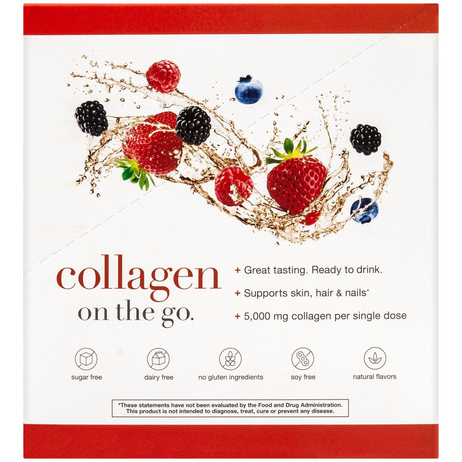 slide 2 of 4, Collagen Liquid, 12 ct