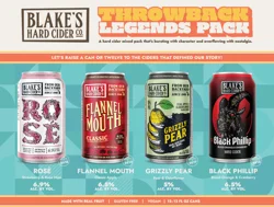 Blake's Hard Cider Co. Bushel of Blake's Hard Cider Variety Pack 12 - 12 fl oz Cans