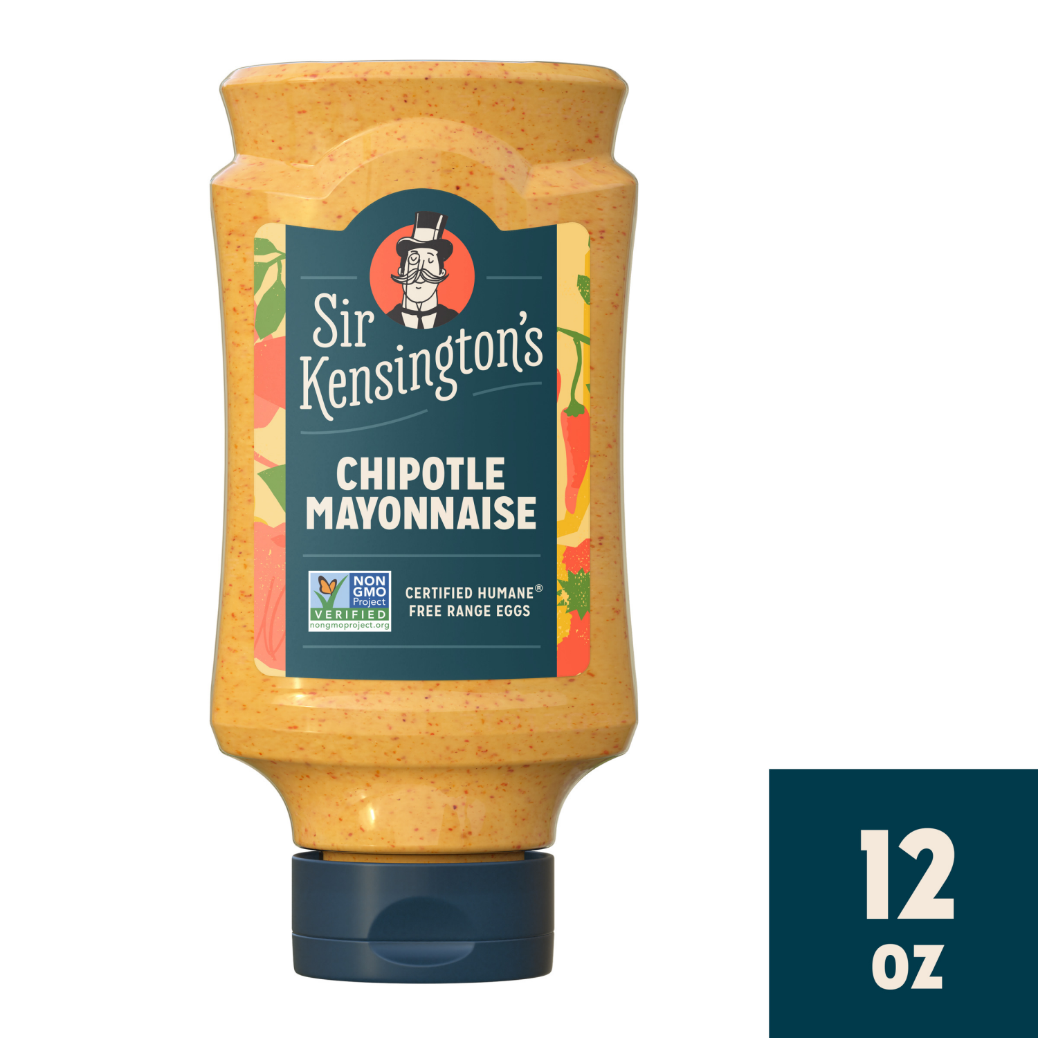 slide 1 of 8, Sir Kensington's Chipotle Mayo Mayonnaise, 12 fl oz
