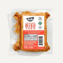 Hodo Organic Miso Extra Firm Tofu - 8 OZ