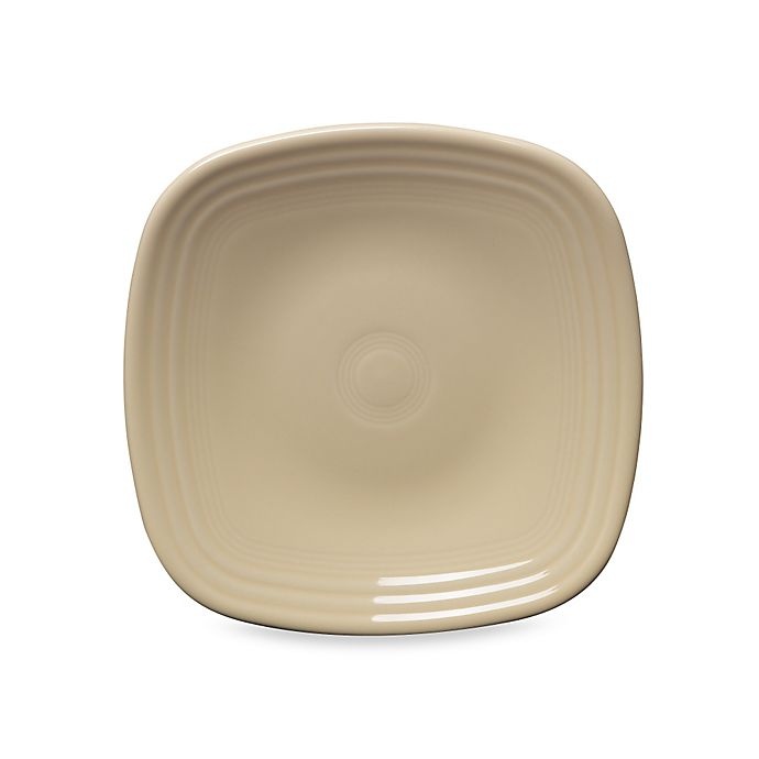 slide 1 of 1, Fiesta Square Salad Plate - Ivory, 1 ct