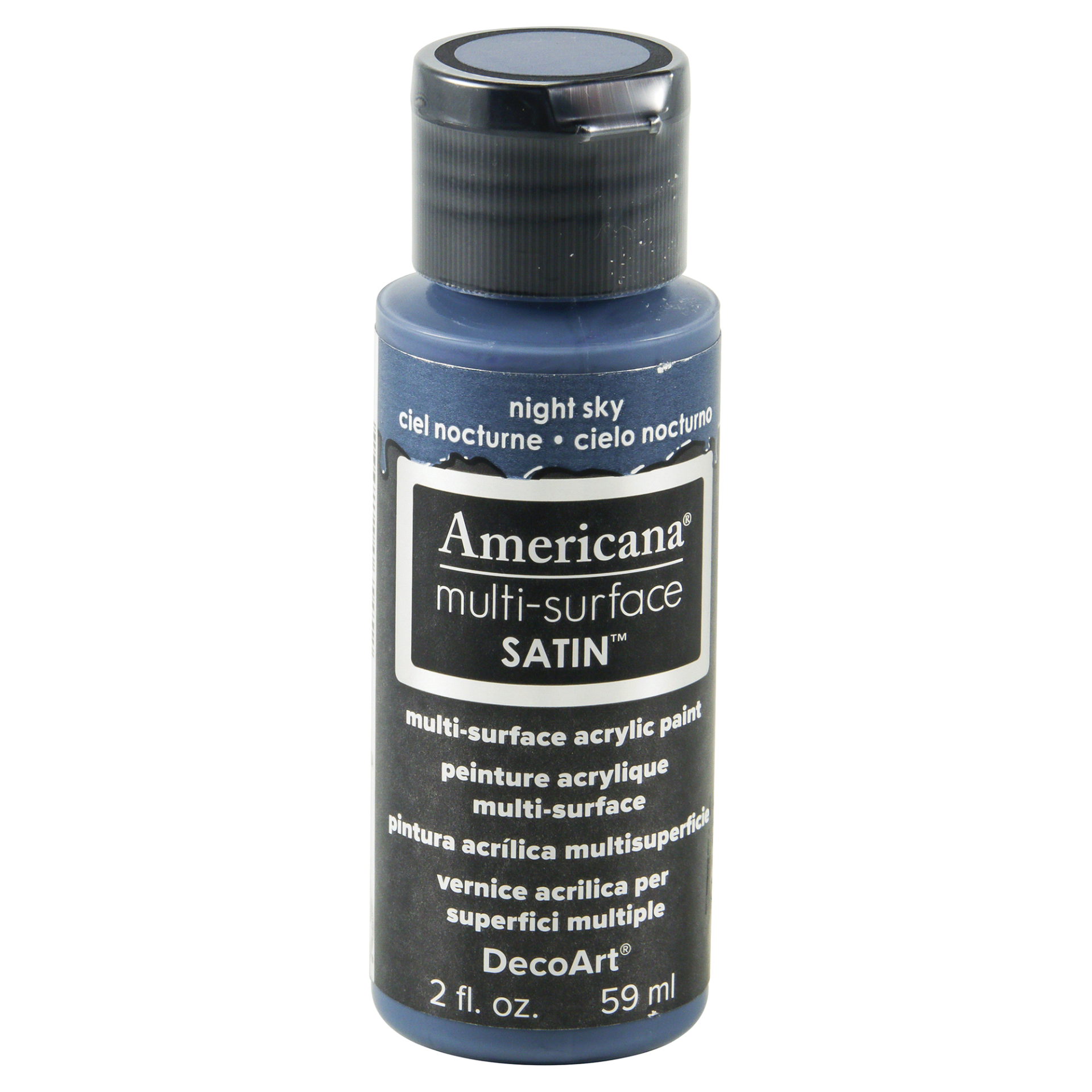 slide 1 of 4, Americana Multi Surface Paint Night Sky, 2 oz